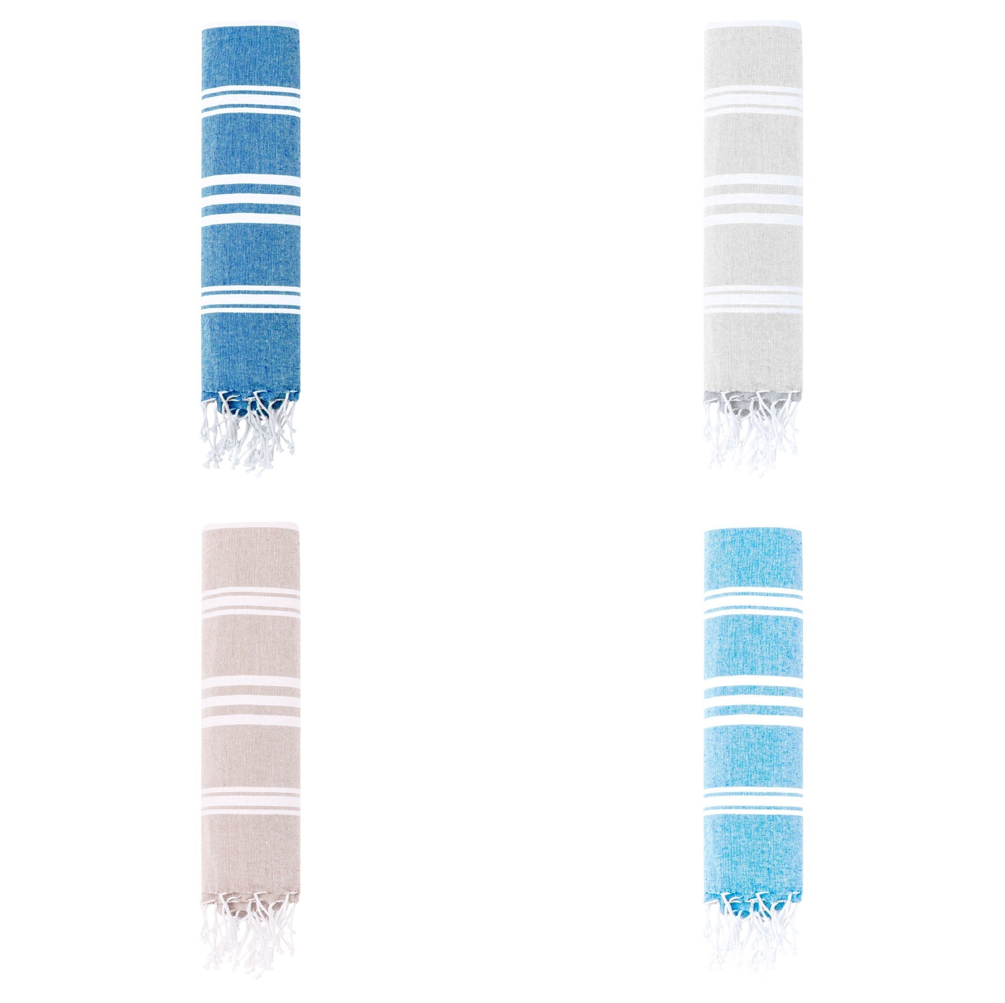 Pareo Harlow blauw onbedrukt 9174