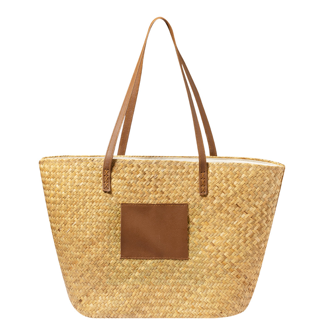 Strandtas Moxia beige onbedrukt
