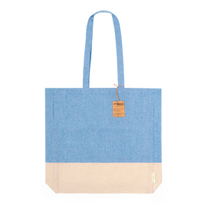 Tas Kauna blauw onbedrukt