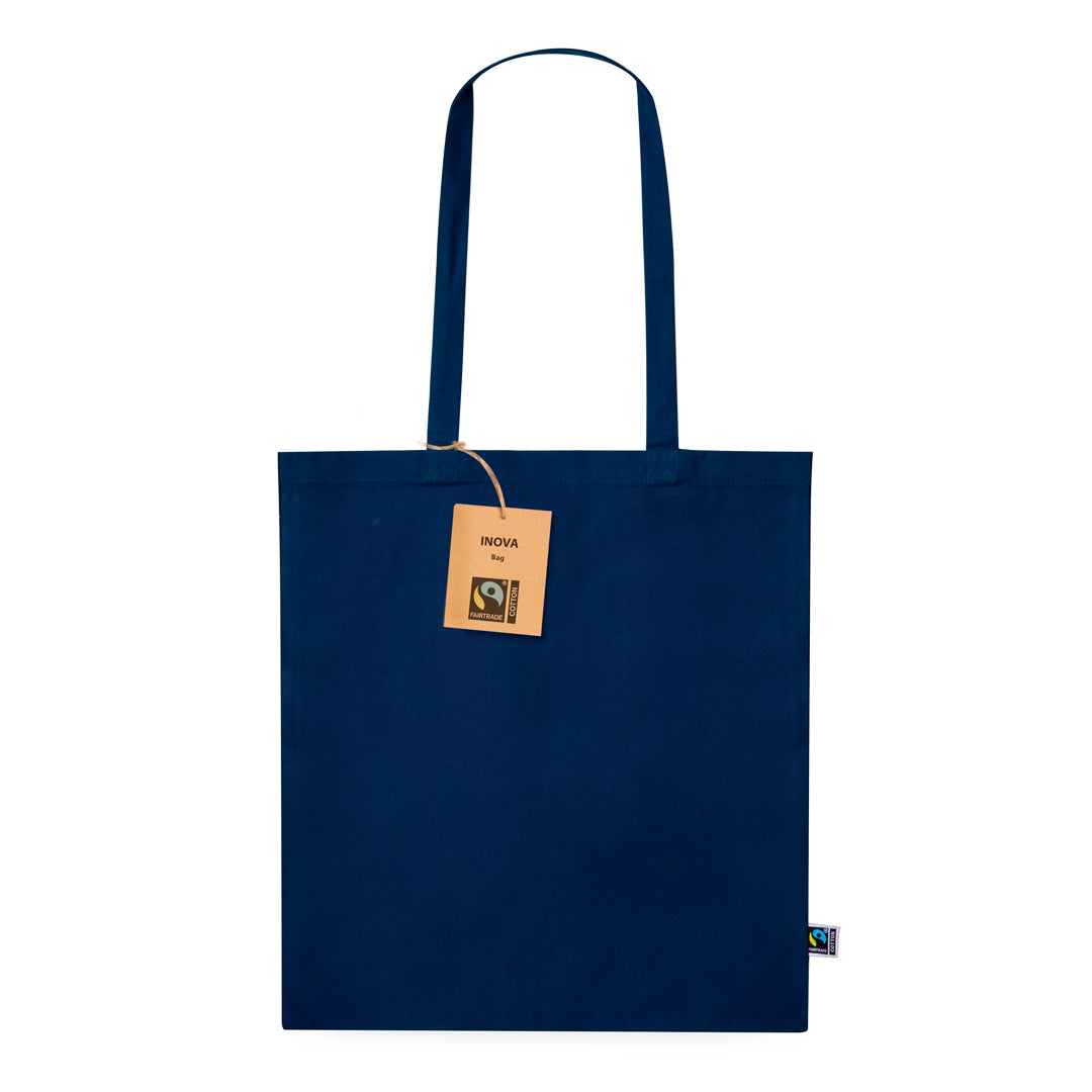 Tas Inova Fairtrade donkerblauw onbedrukt