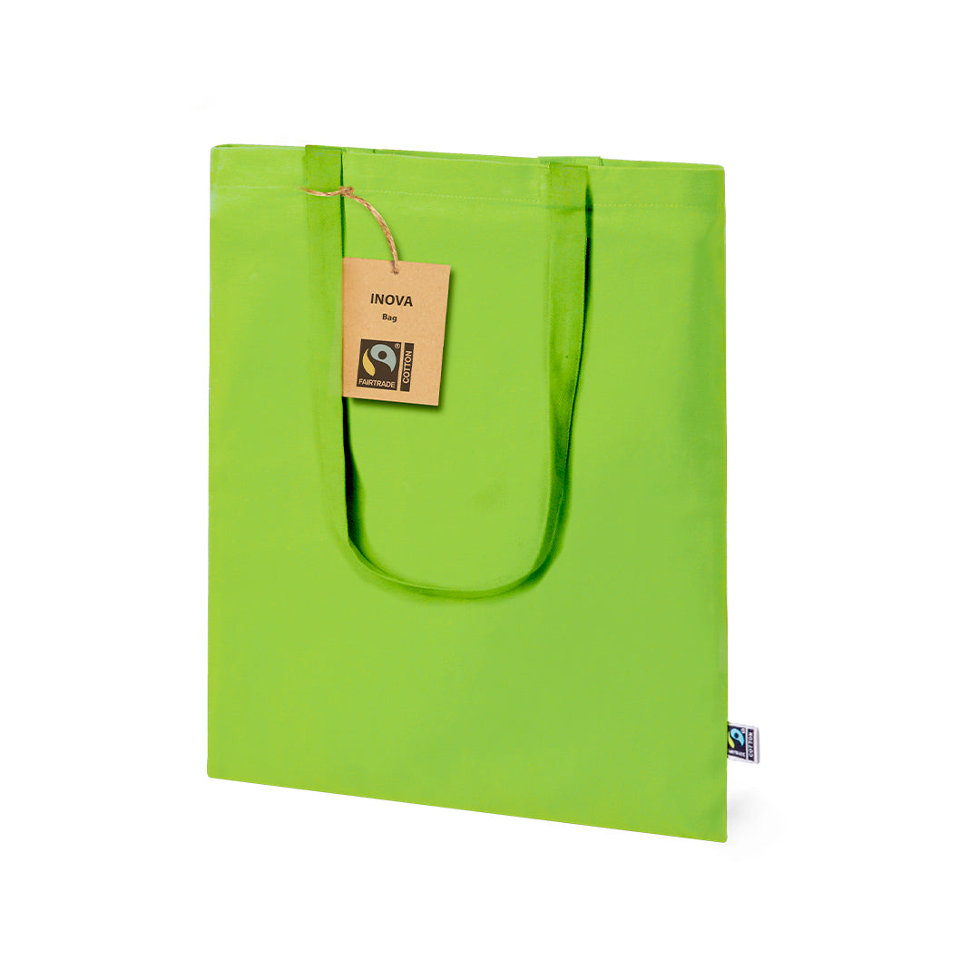 Tas Inova Fairtrade oranje 2 kleuren
