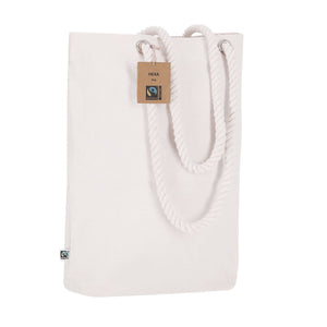 Hexa Fairtrade tas naturel 2 kleuren