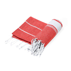 Pareo Donell rood onbedrukt 9171