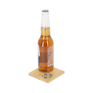 Opener Coaster Lestral beige Graveren