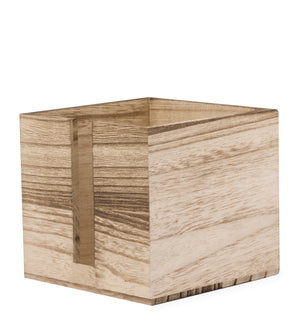 Servettenhouder Yingo beige onbedrukt
