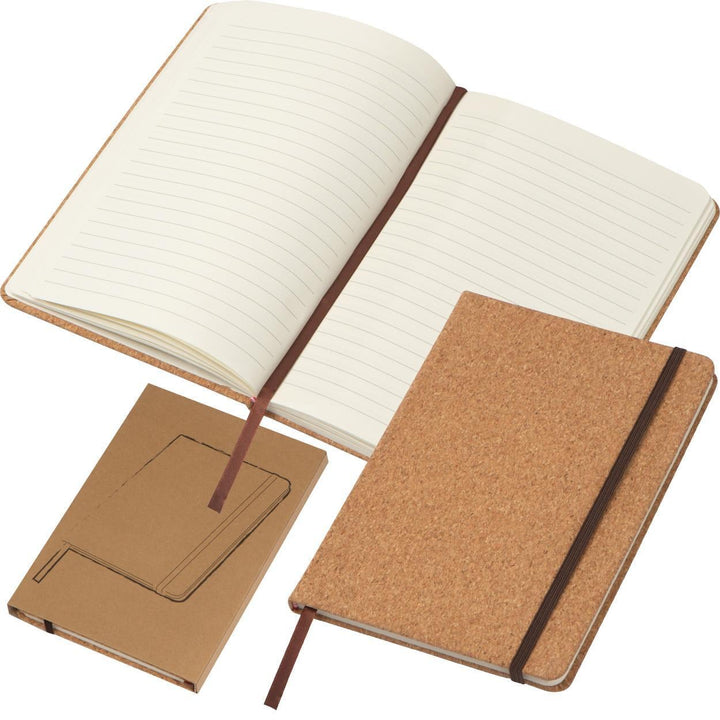 Notitieboekje van kurk A5 sample