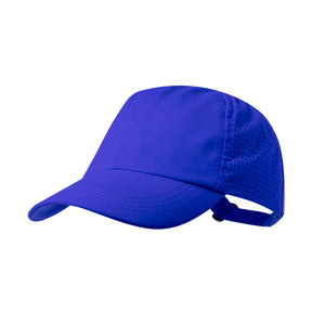Cap Karola blauw onbedrukt