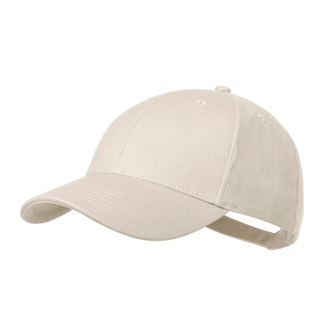 Cap Calipso wit 1 kleur