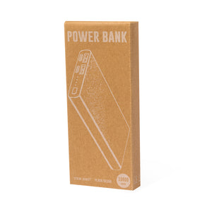Powerbank Tornado zilver onbedrukt