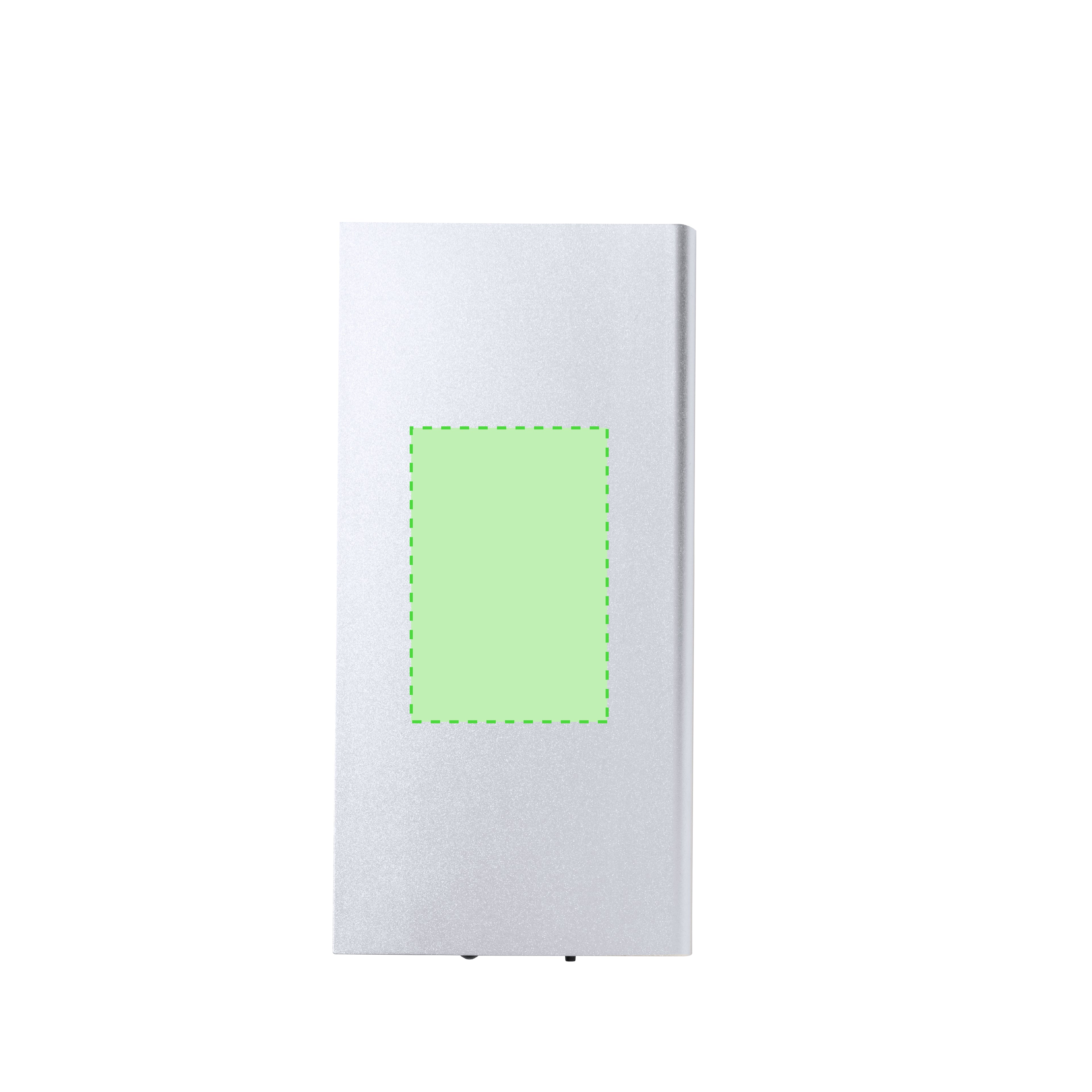 Powerbank Bernant zilver Graveren