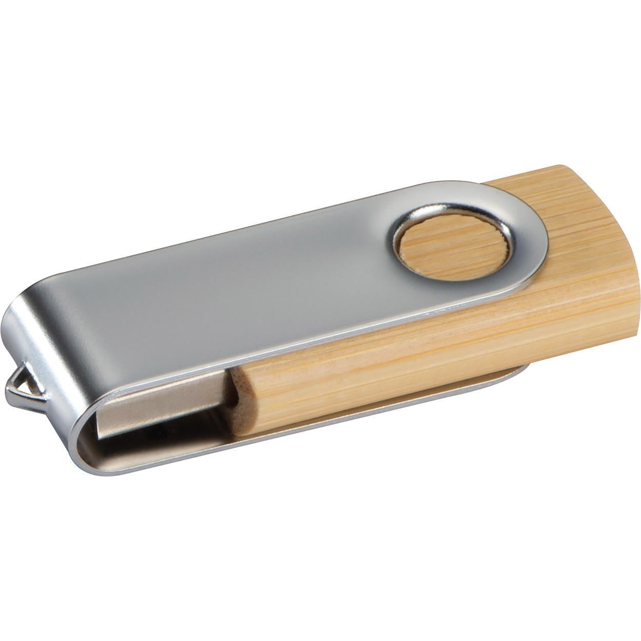 USB-stick twist van hout, middel sample