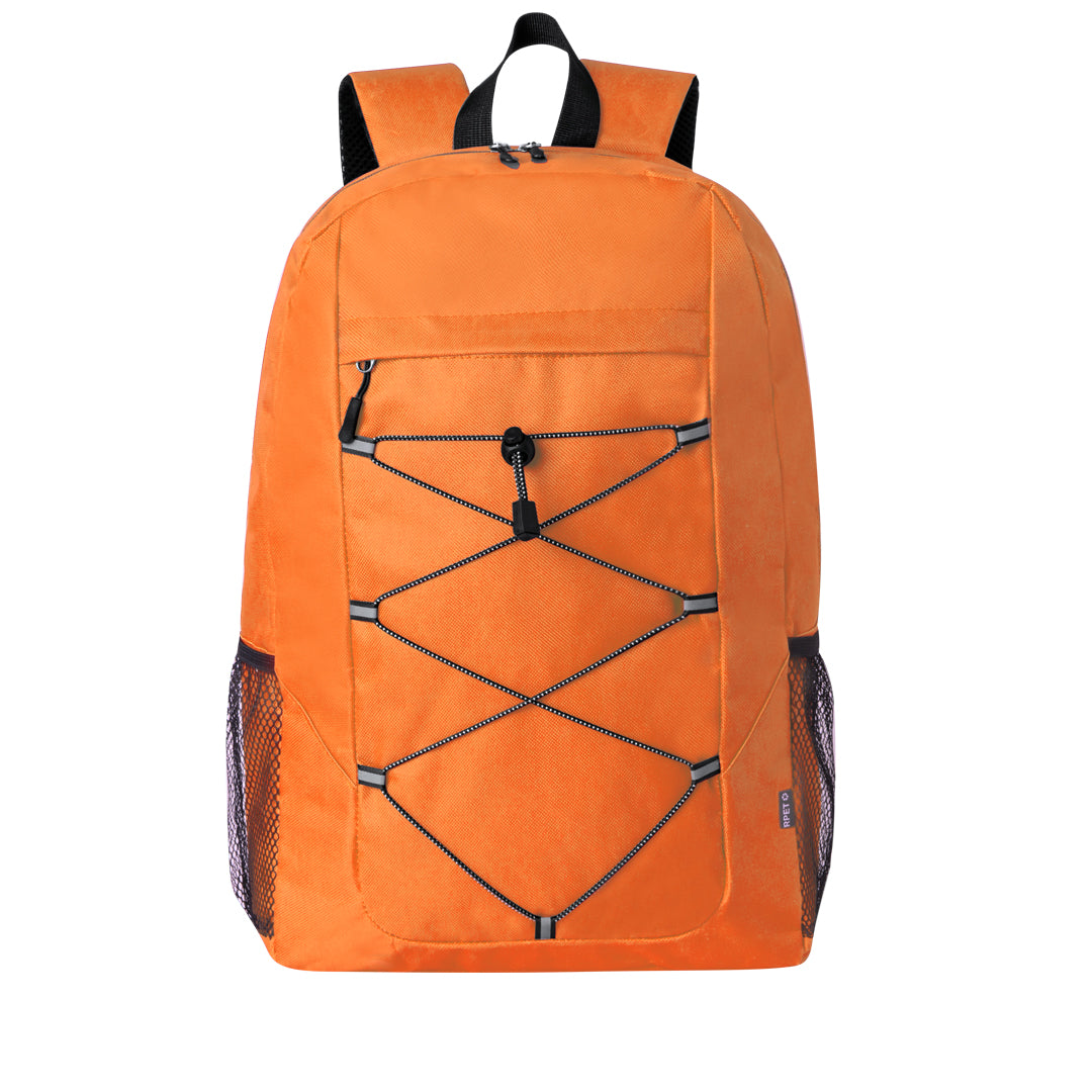 Rugzak Manet oranje 1 kleur