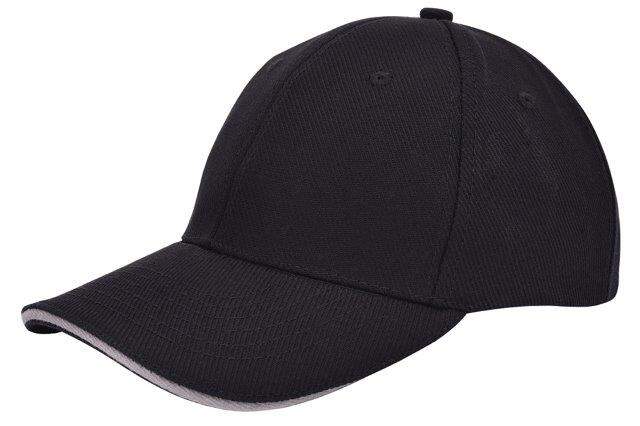Cap sandwich canvas zwart Full colour 2115