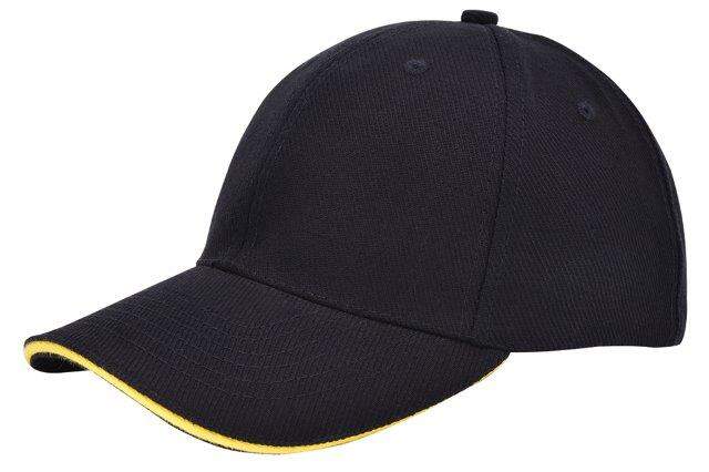 Cap sandwich canvas blauw 1 kleur tr 2106