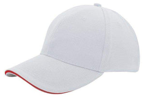 Cap sandwich canvas rood Full colour 2112