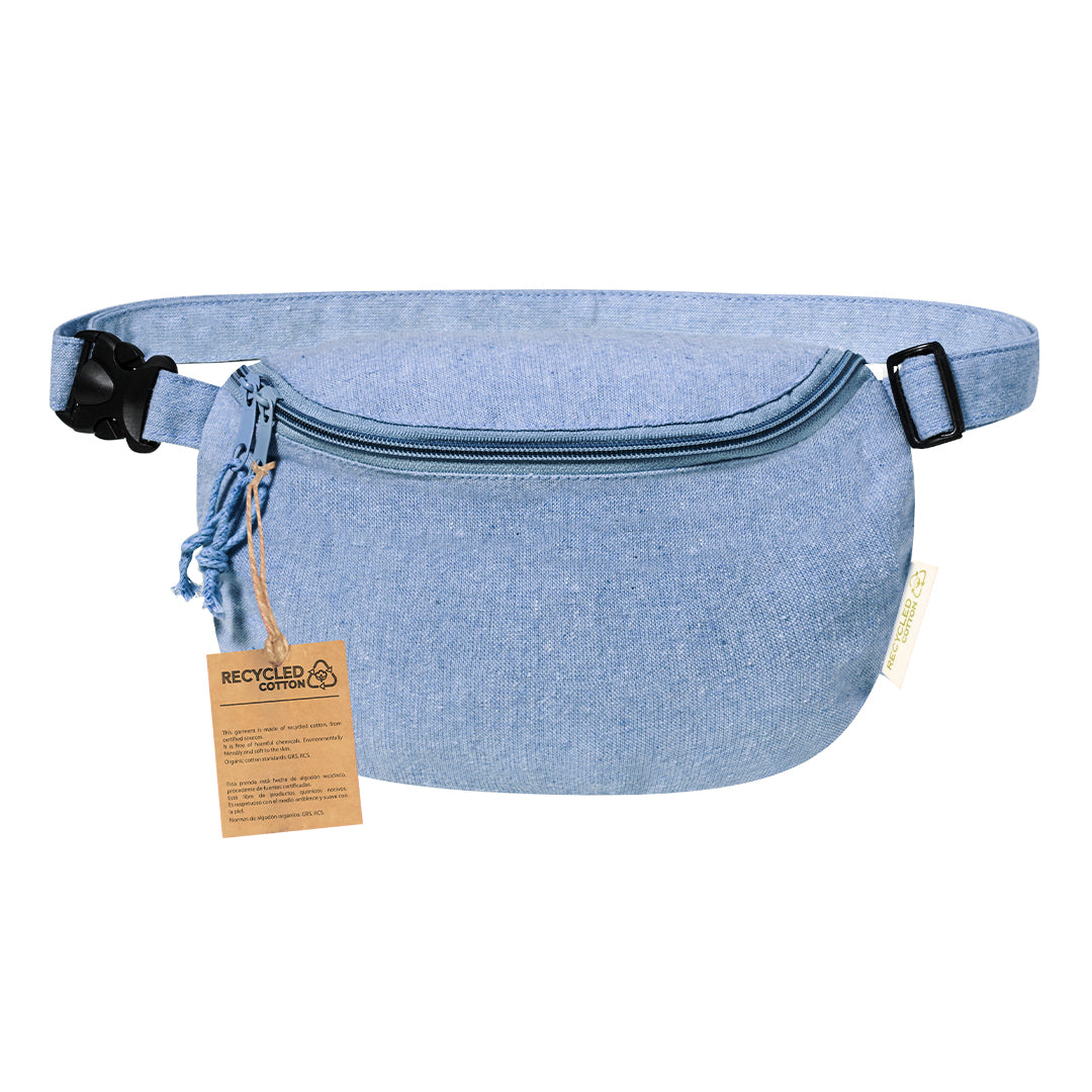 Heuptas Bolger blauw onbedrukt