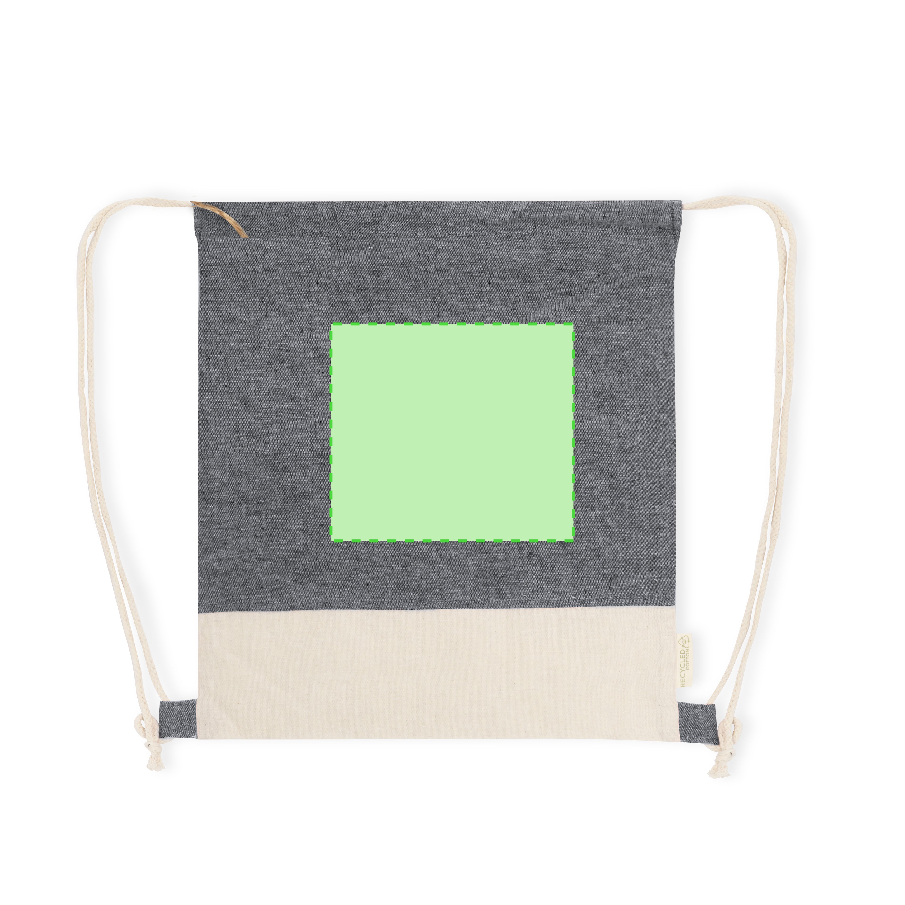 Trekkoordtas Vexira rood 2 kleuren