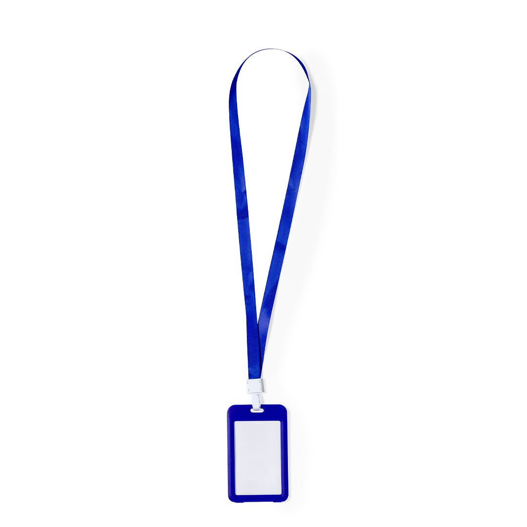 ID-badgekoord met vlekjes bedrukken