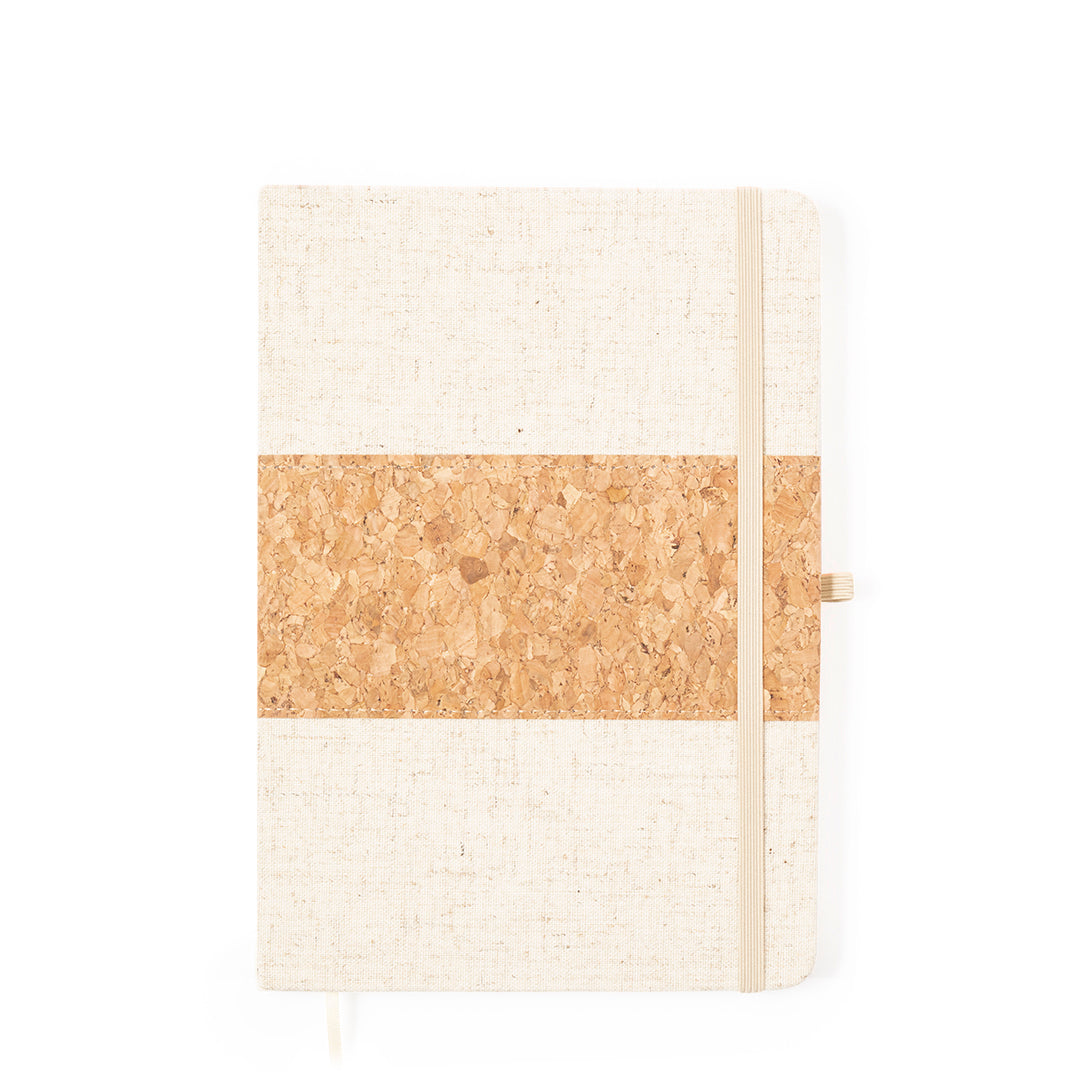 Notitieblok Yacard beige onbedrukt