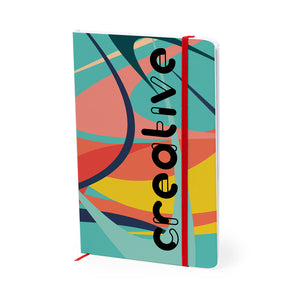 Sublimatie notitieblok Groly zwart 2 kleuren