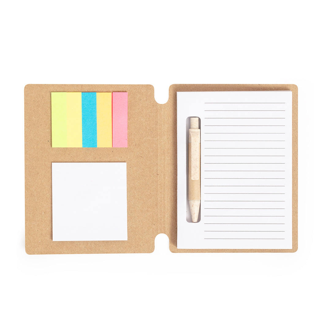 Plaknotitieblok Wombax beige onbedrukt