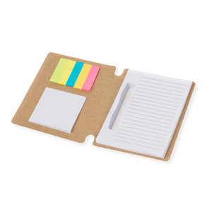 Plaknotitieblok Wombax beige 2 kleuren