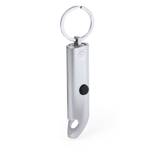 Zaklamp sleutelhanger Kushing blauw Graveren