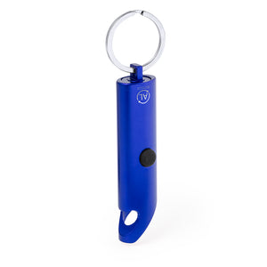 Zaklamp sleutelhanger Kushing blauw onbedrukt