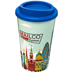 350 ml ge&iuml;soleerde beker geel Full colour 105