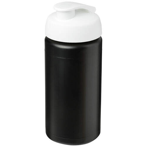 500 ml bidon met flipcap en grip wit 2 kleuren 186