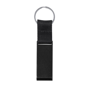 Sleutelhanger Fique zwart Graveren
