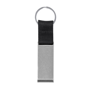 Sleutelhanger Fique blauw Graveren