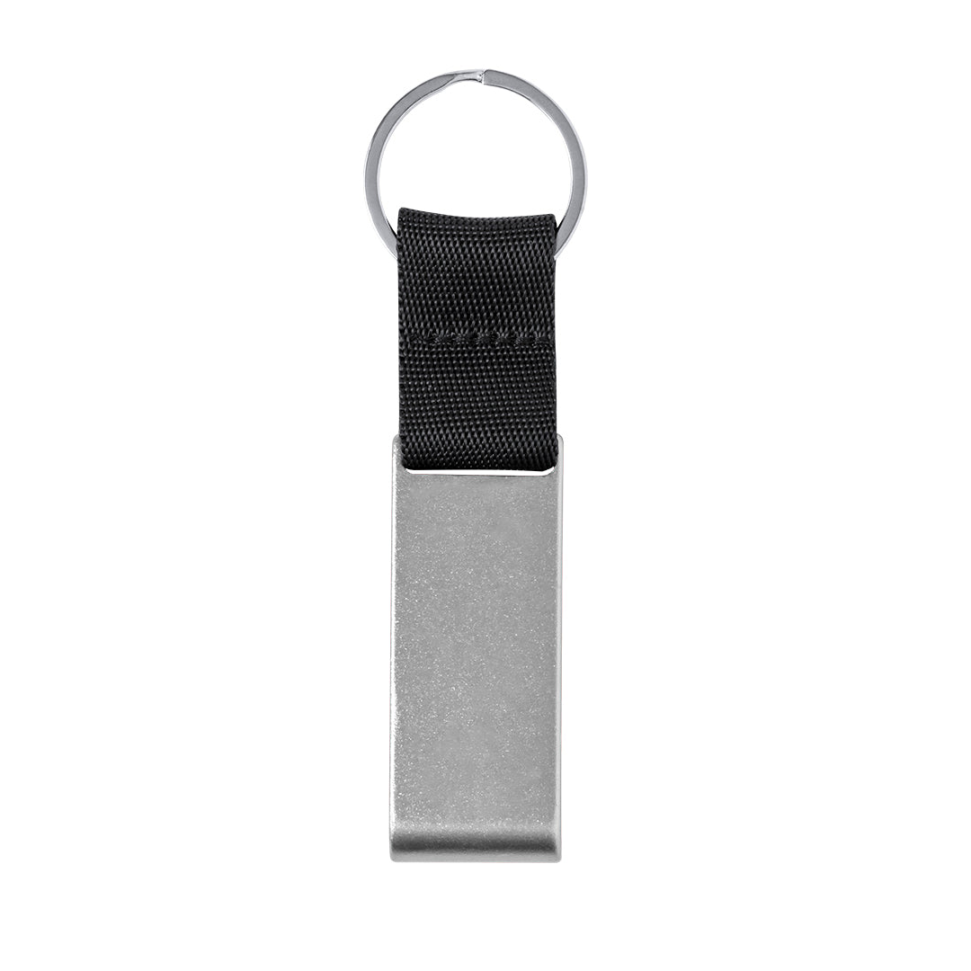 Sleutelhanger Fique blauw Graveren