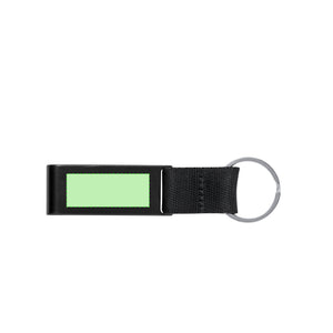 Sleutelhanger Fique rood onbedrukt