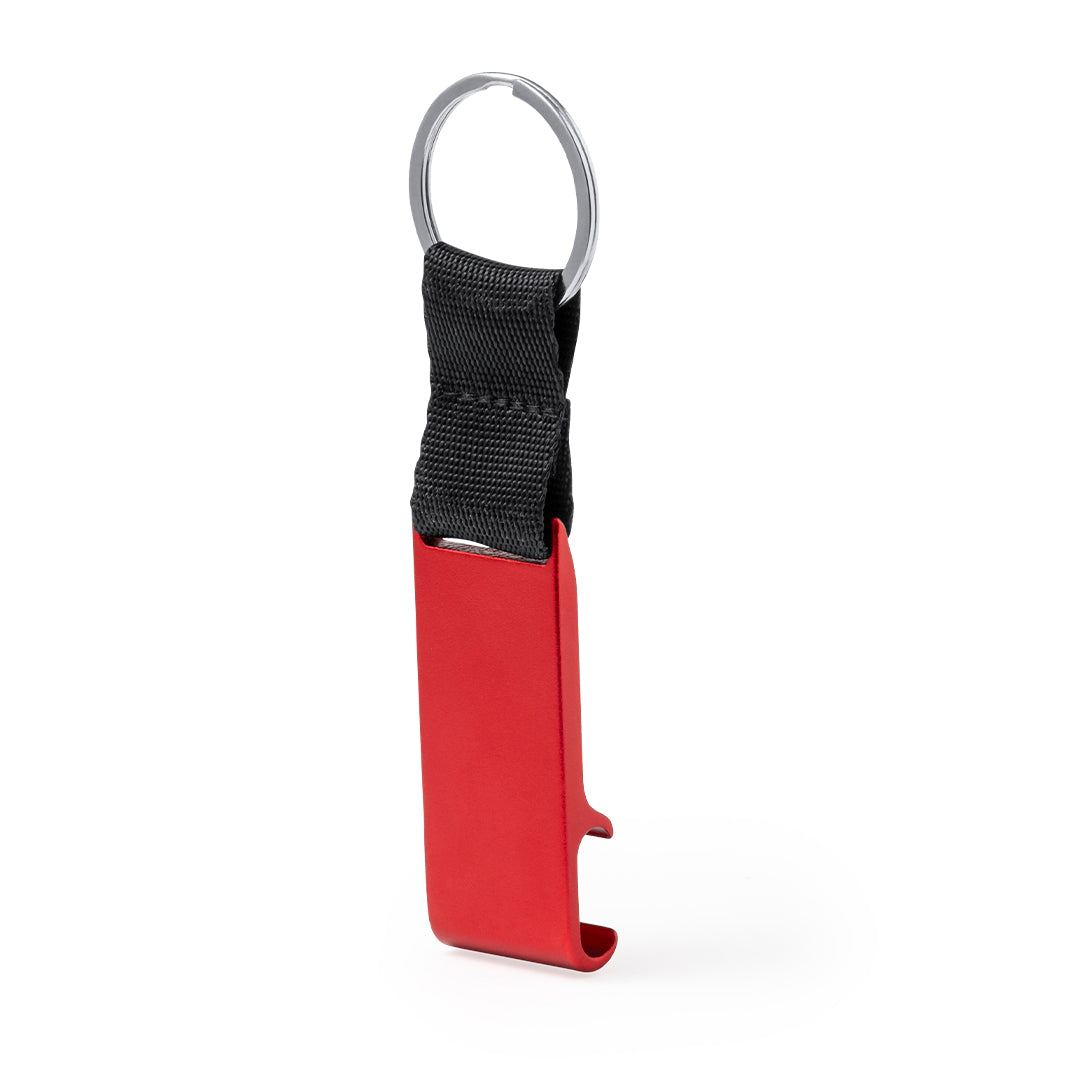 Sleutelhanger Fique rood 1 kleur