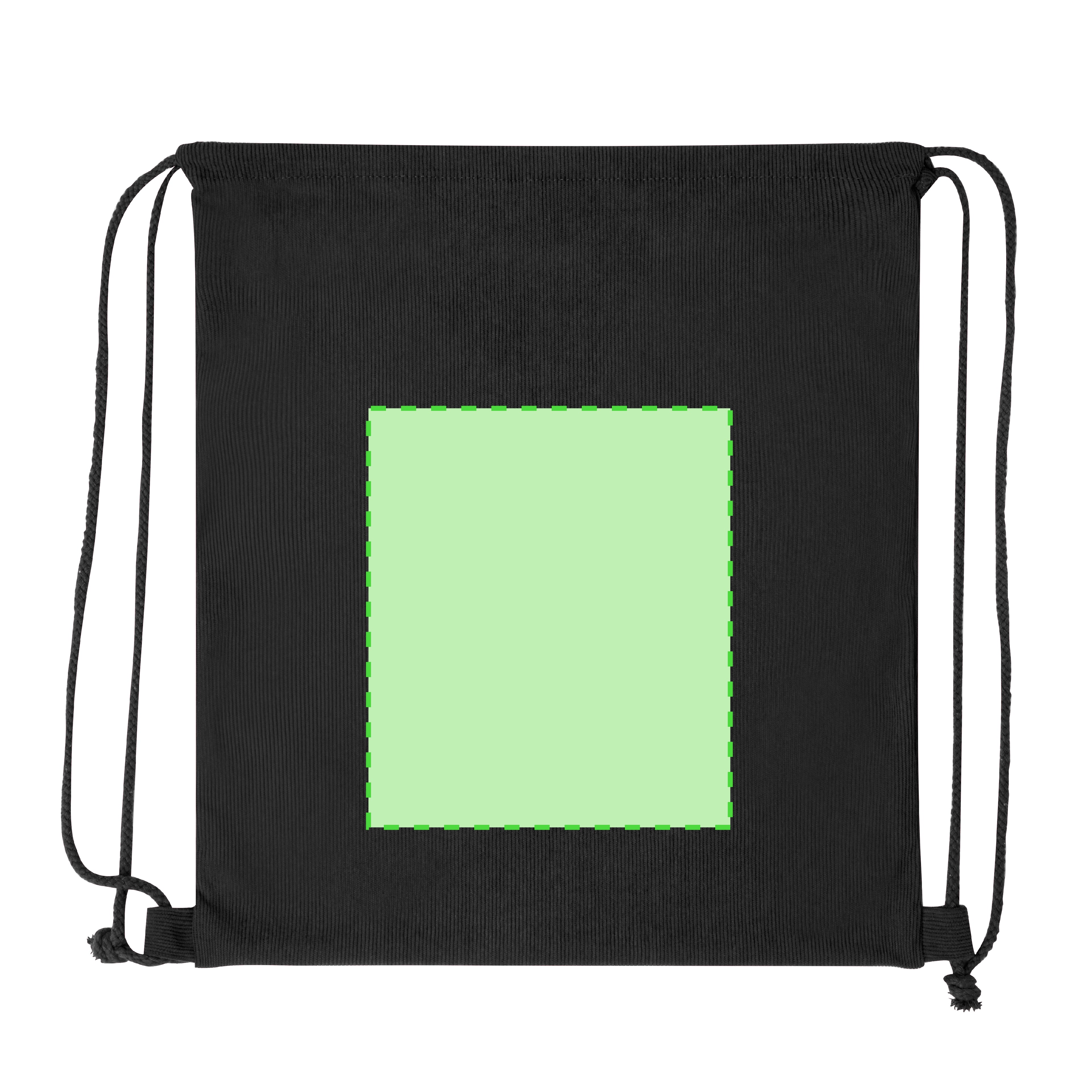 Tas met trekkoord Azurax mostaza 1 kleur