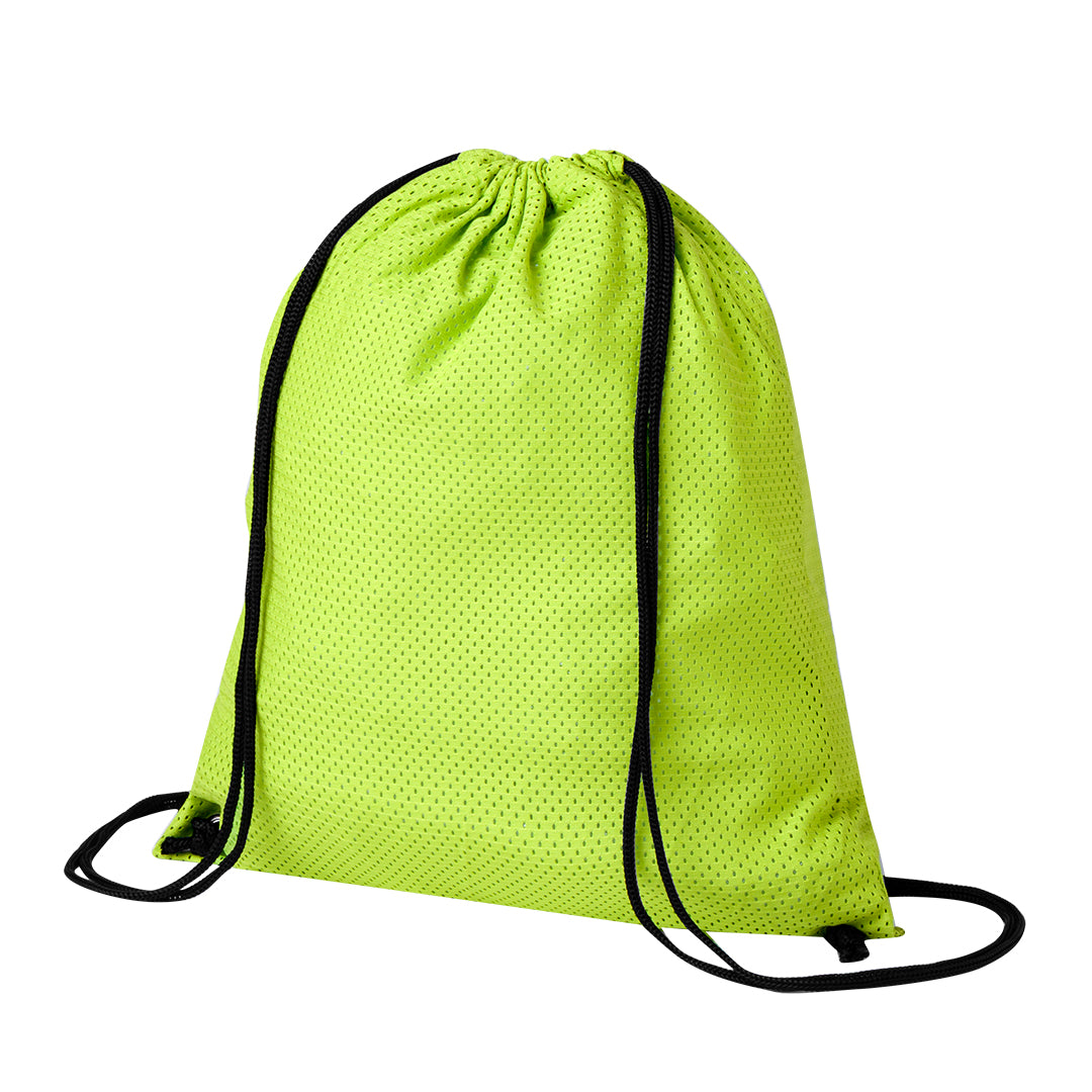 Trekkoordtas Arlequix zwart onbedrukt