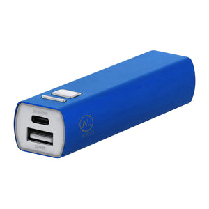 Powerbank Serdinam blauw onbedrukt
