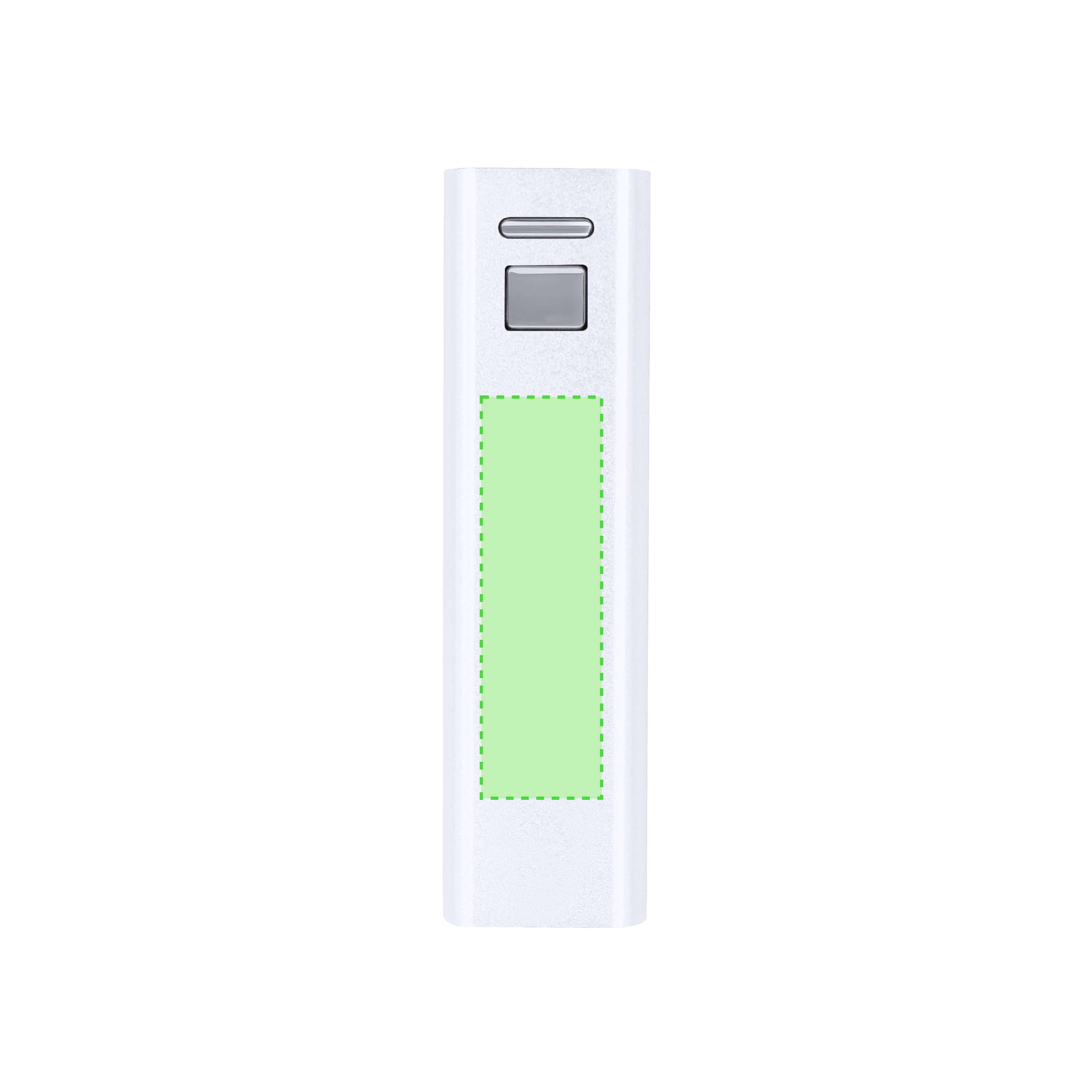 Powerbank Serdinam zilver Graveren