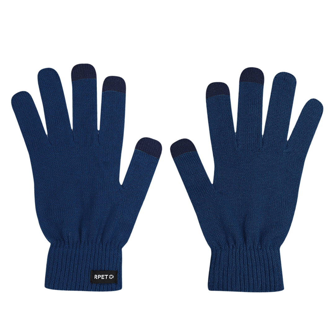 Touchscreenhandschoenen Brolyn donkerblauw 1 kleur