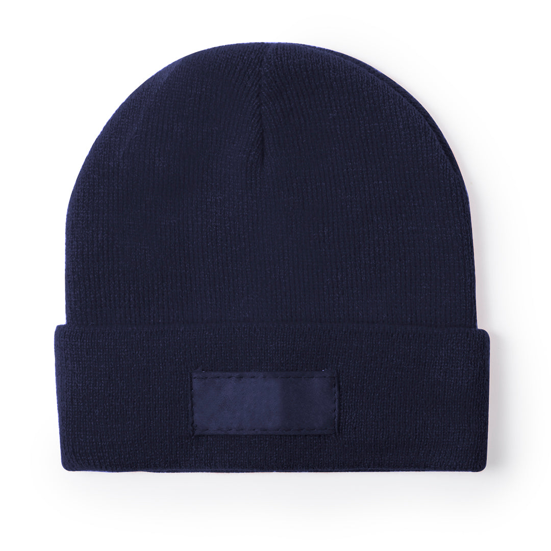 Kinderhoed Vert donkerblauw onbedrukt