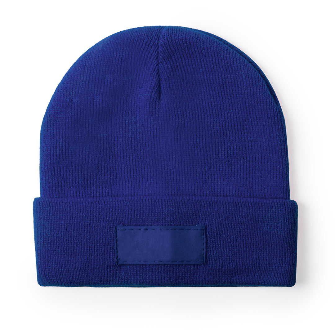 Kinderhoed Vert blauw onbedrukt