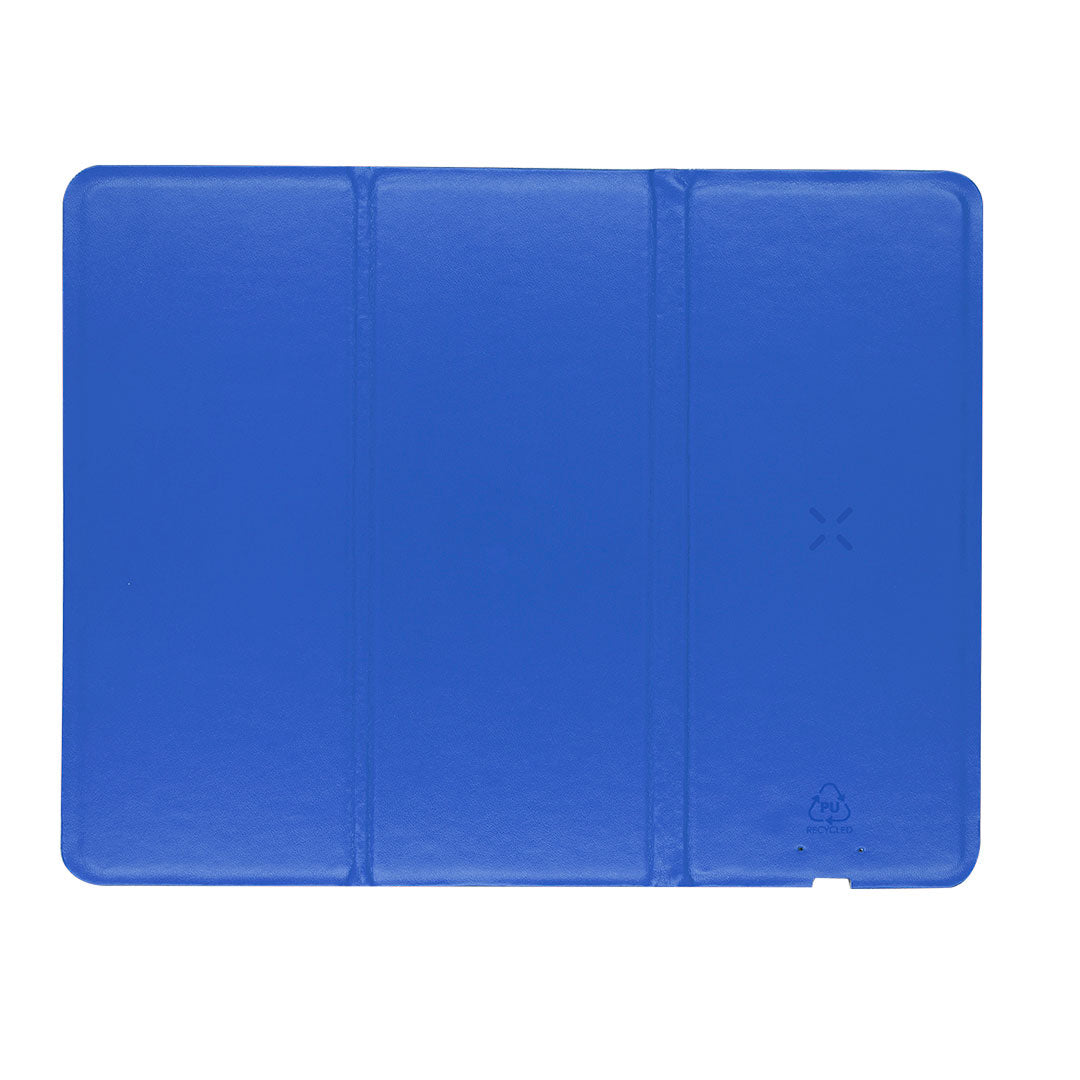 Oplader muismat Dangox blauw onbedrukt