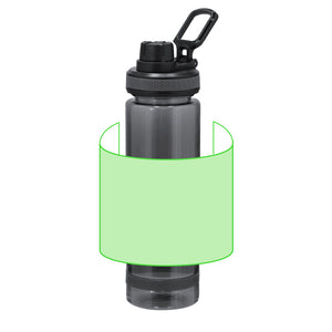 Fles Ziffel transparant 1 kleur