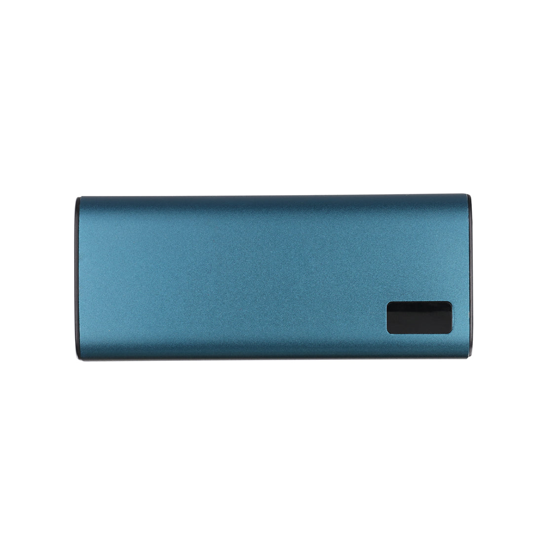 Powerbank Hampton blauw onbedrukt