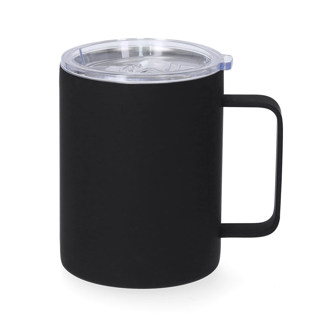 Geïsoleerde mok Adelax grijs 1 kleur