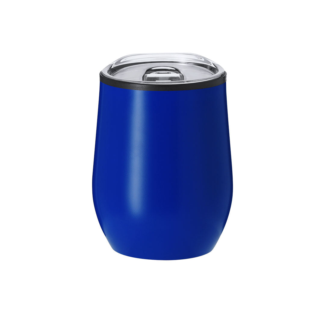 Geïsoleerde beker Hanley blauw onbedrukt