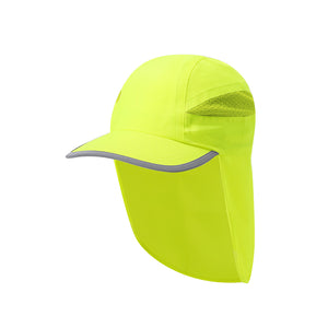 Cap Fiola gele fluor onbedrukt