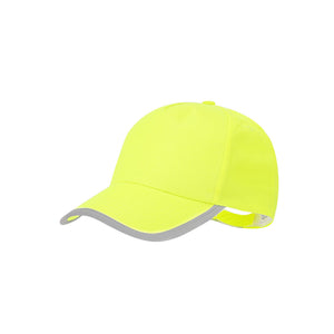 Kinderpet Sommer gele fluor onbedrukt