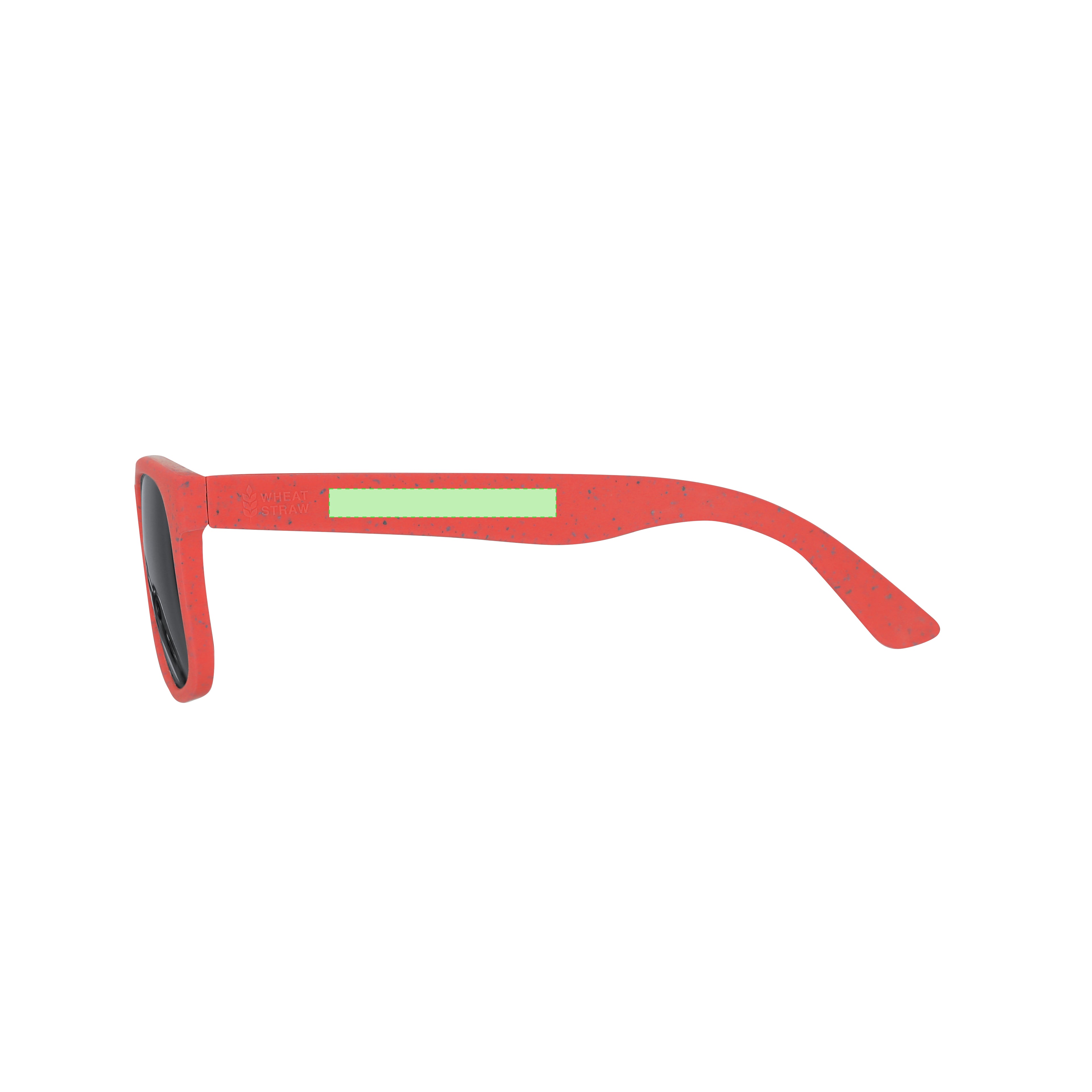 Kinderzonnebrillen Tokoz rood 1 kleur